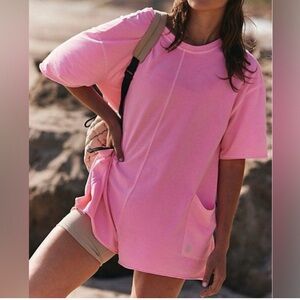 Free People Hot Shot Tee Romper